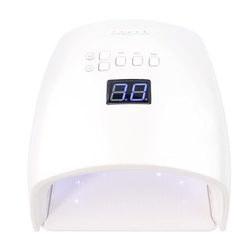 Professional 48W UV LED Nail Lamp Dryer - Salon Gel Polish Manicure Curing Machine with 4 Timer Settings & Auto Sensor | Perfect for Home Nail Art, Salon Treatments & DIY Gel Polish Curing