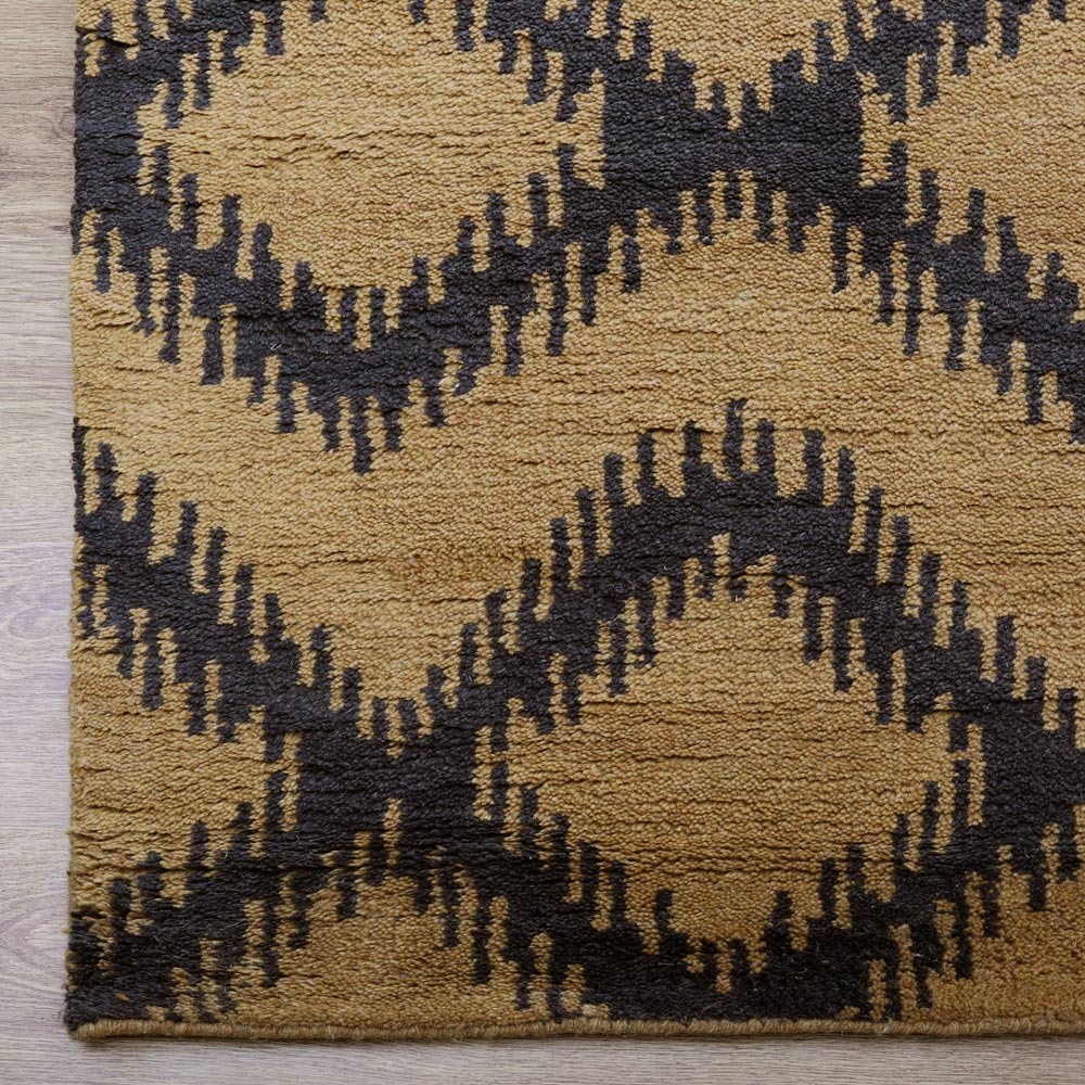 Handmade Braided Jute Rug - Natural Fiber Non-Slip Area Rug for Living Room, Bedroom, Nursery - Boho Chic Home Decor Floor Mat