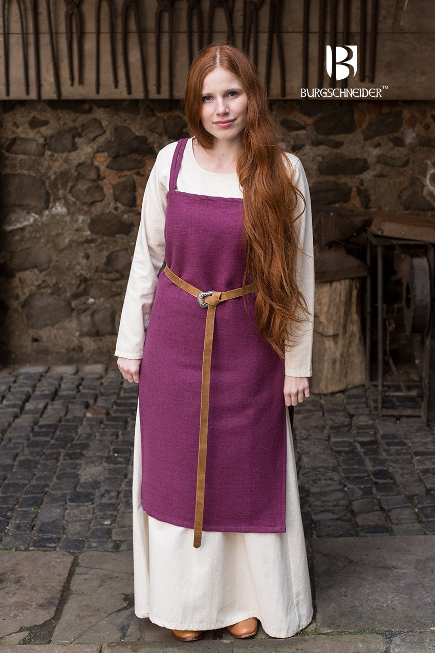 Viking Dress Frida Lilac - Medieval Norse Costume for Women | Perfect for Cosplay, Renaissance Fairs & Halloween Costumes