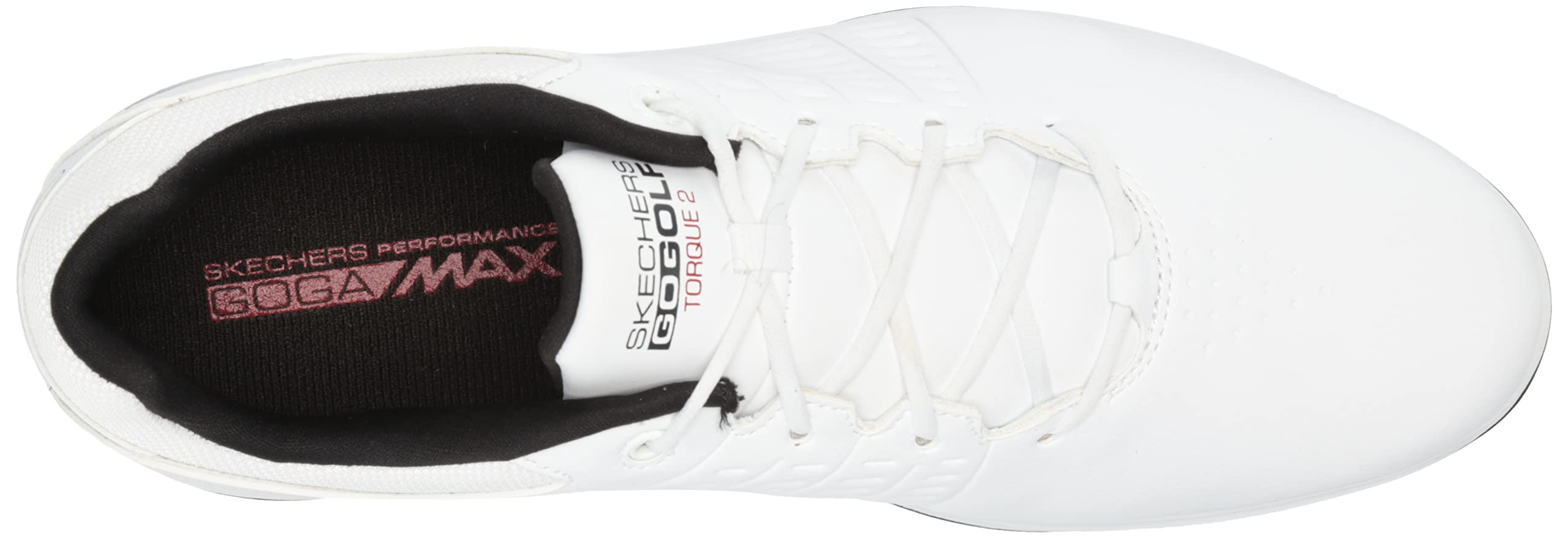 Skechers Men's Torque Waterproof Golf Shoes - Lightweight Comfortable Spiked Golf Shoes for Men, Perfect for Wet Weather & All-Terrain Golfing