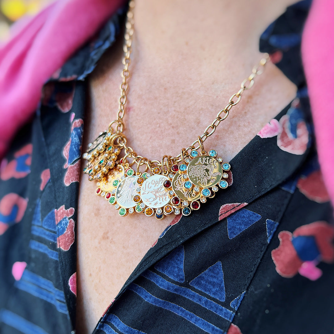 Goldbug Collection April Birthstone Pendant - Genuine Diamond Necklace for Women, Perfect Birthday Gift & Anniversary Jewelry - Ideal for Everyday Wear, Special Occasions & Gift Giving