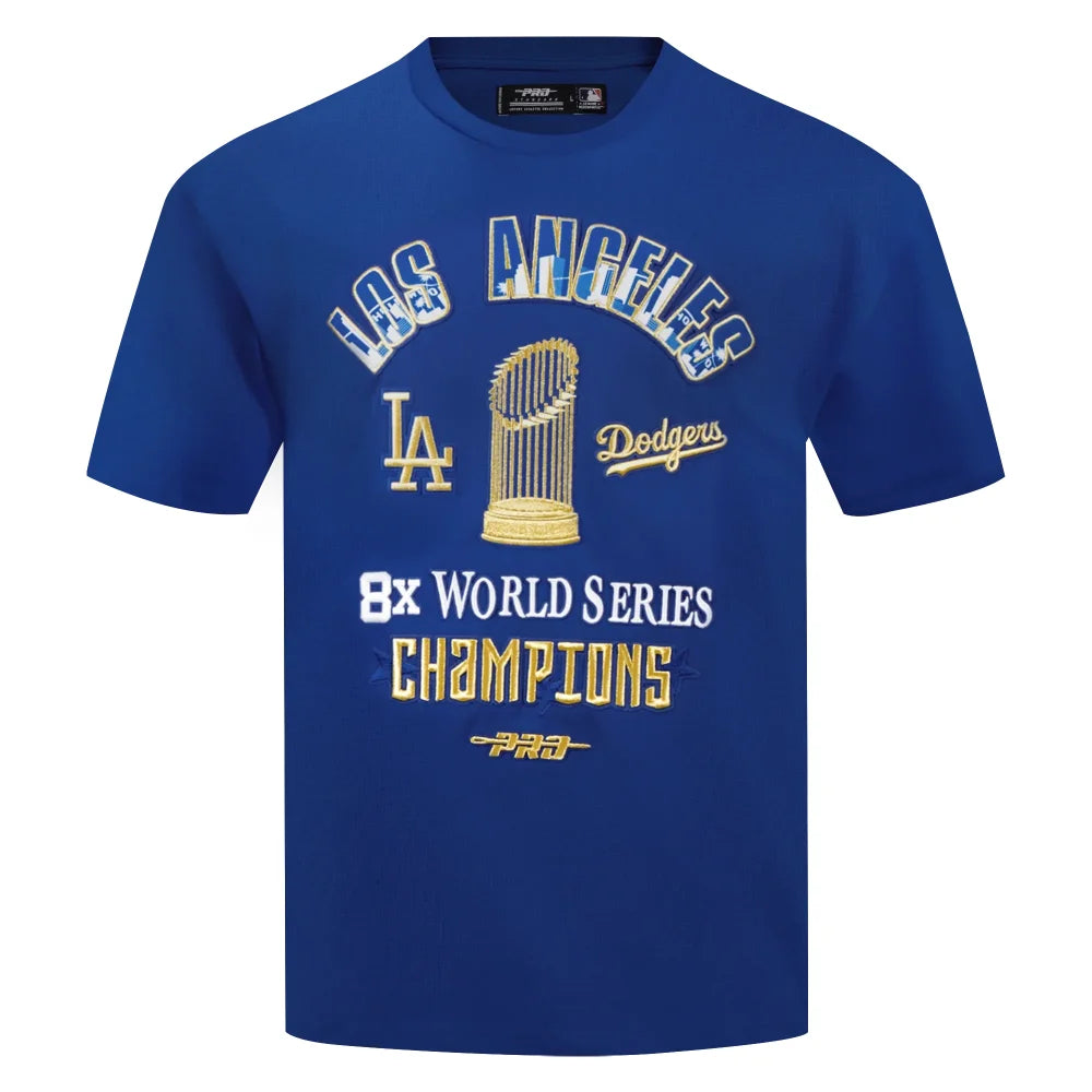 Men's Pro Standard Los Angeles Dodgers 2024 World Series Champions T-Shirt - Official Baseball Fan Jersey for Games & Casual Wear