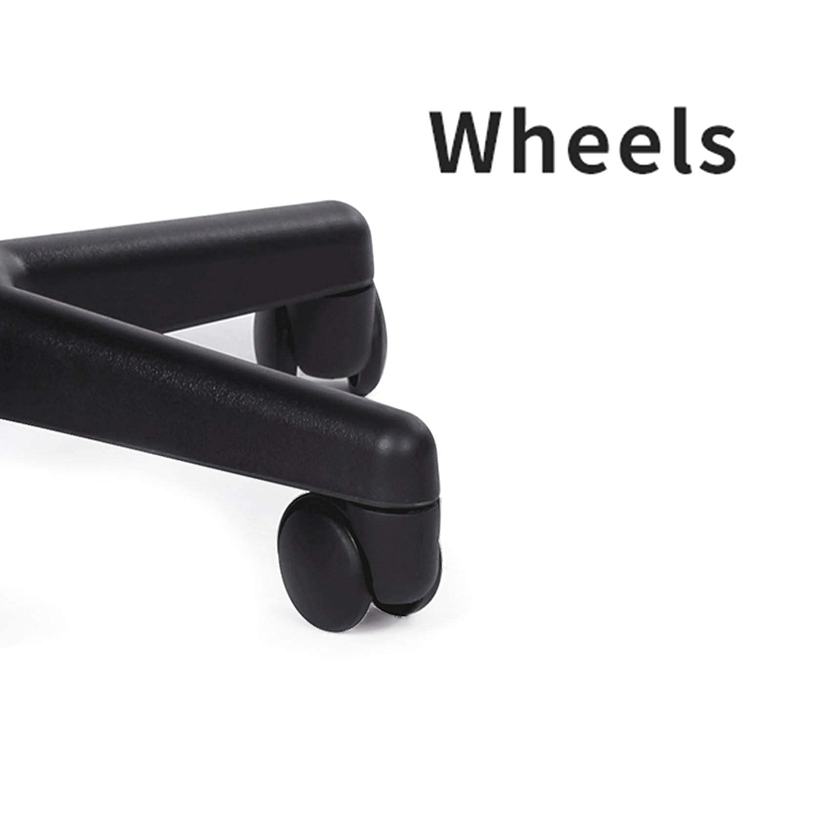 Adjustable Hydraulic Rolling Stool with Backrest - Black Swivel Salon Spa Chair for Beauty, Barber, Tattoo & Massage - Ergonomic Support for Medical, Drafting & Professional Use - Perfect for Salons, Clinics & Home Spa