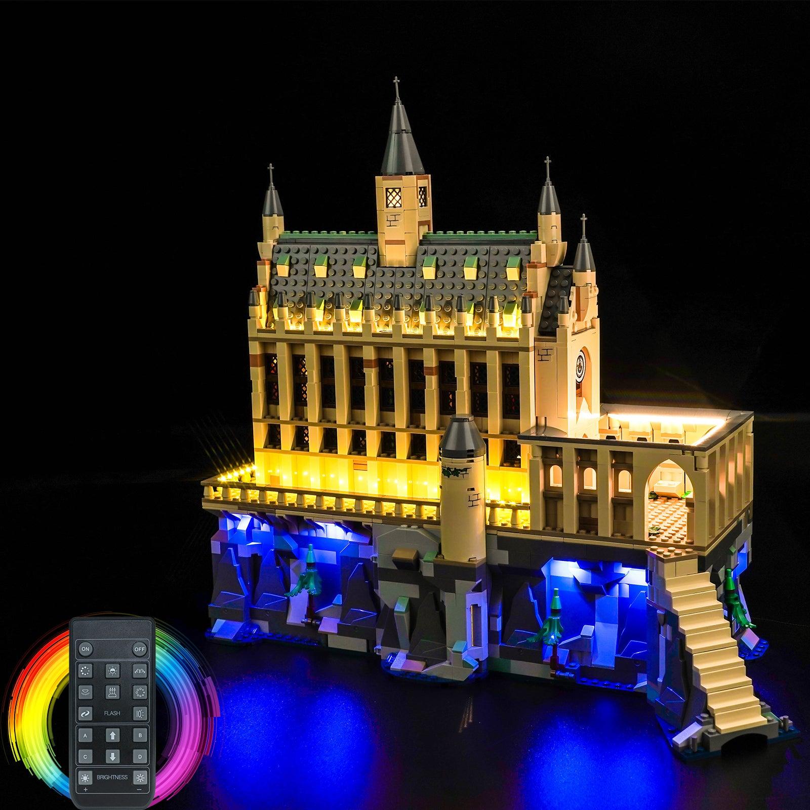 LEGO Harry Potter Hogwarts Castle: The Great Hall 76435 Light Kit - LED Lighting Set for Building Blocks - Perfect for Display & Nighttime Play