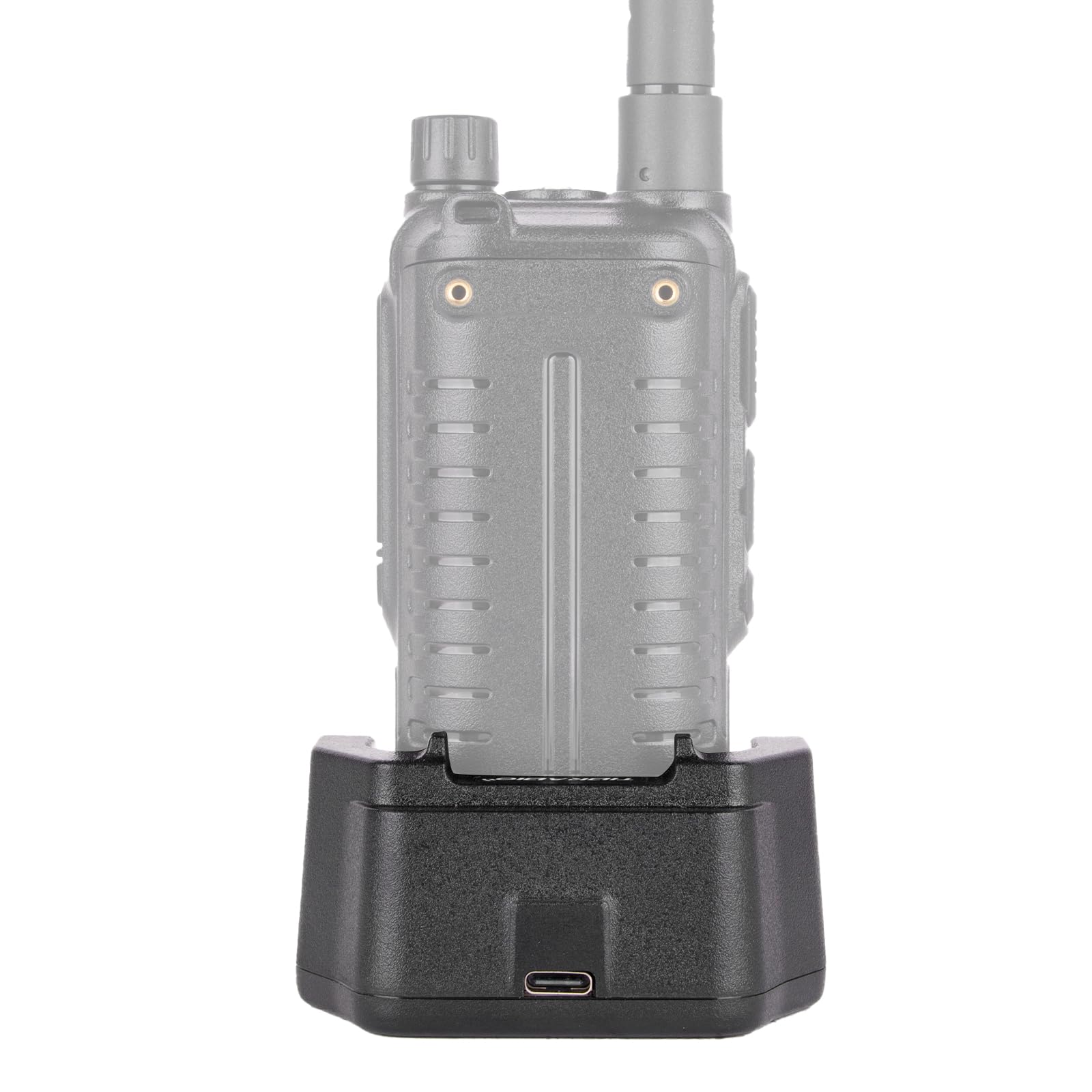 TIDRADO TD-H3 Desktop USB Charger with US Adapter - Fast Charging Cable for Two Way Radios & Walkie Talkies - Perfect for Security, Construction, and Outdoor Adventures