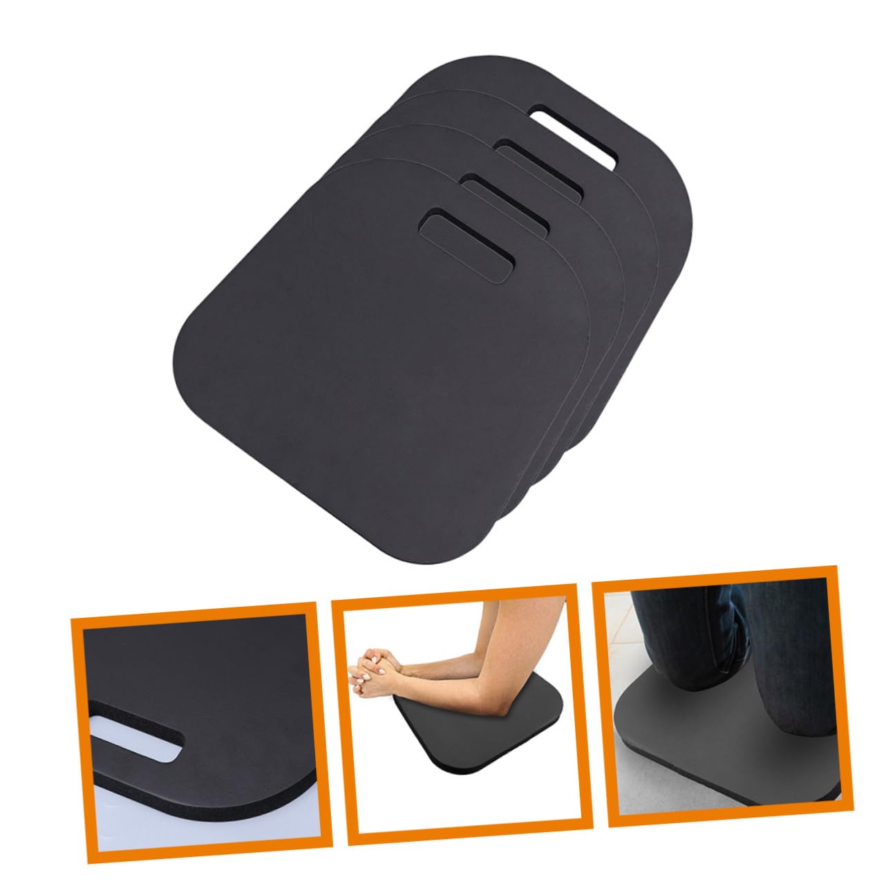 Kisangel Knee Brace 4pcs - EVA Foam Knee Pads for Gardening, Sports & Work - Comfortable Kneeling Mat for Outdoor Activities, Construction, Cleaning & Yoga Accessories