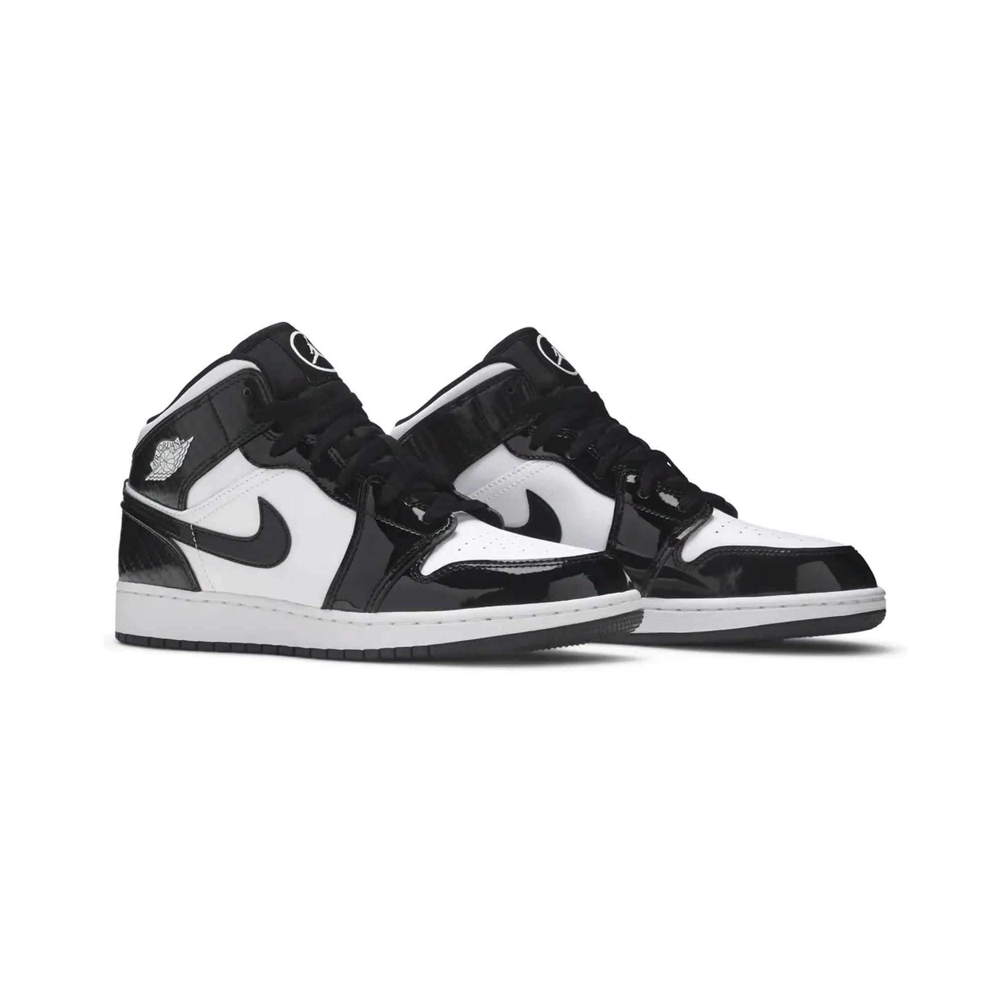 Air Jordan 1 Mid 'Carbon Fiber All Star' GS Basketball Shoes - Stylish Sneakers for Women & Girls - Perfect for Basketball, Streetwear & Casual Fashion
