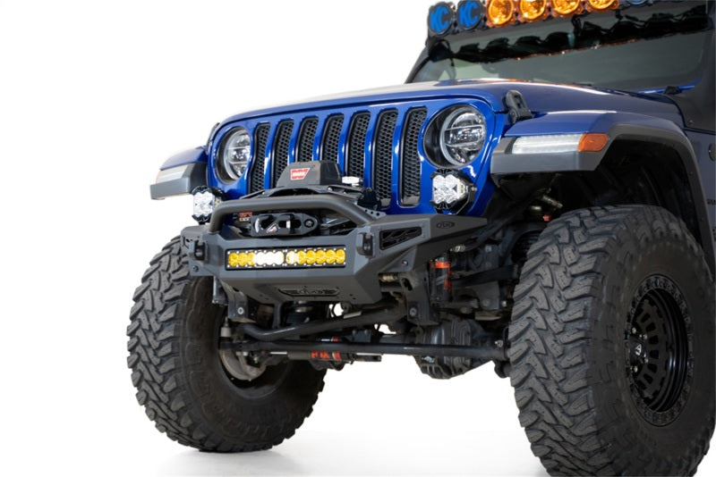Addictive Desert Designs 18-23 Jeep JL/JT Rock Fighter Front Bumper - Heavy Duty Off-Road Protection for Wrangler & Gladiator | Perfect for Rock Crawling, Trail Riding & Overland Adventures