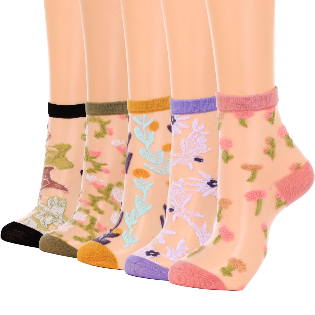 Women's Campsis Sheer Socks - Comfortable & Breathable for Daily Wear