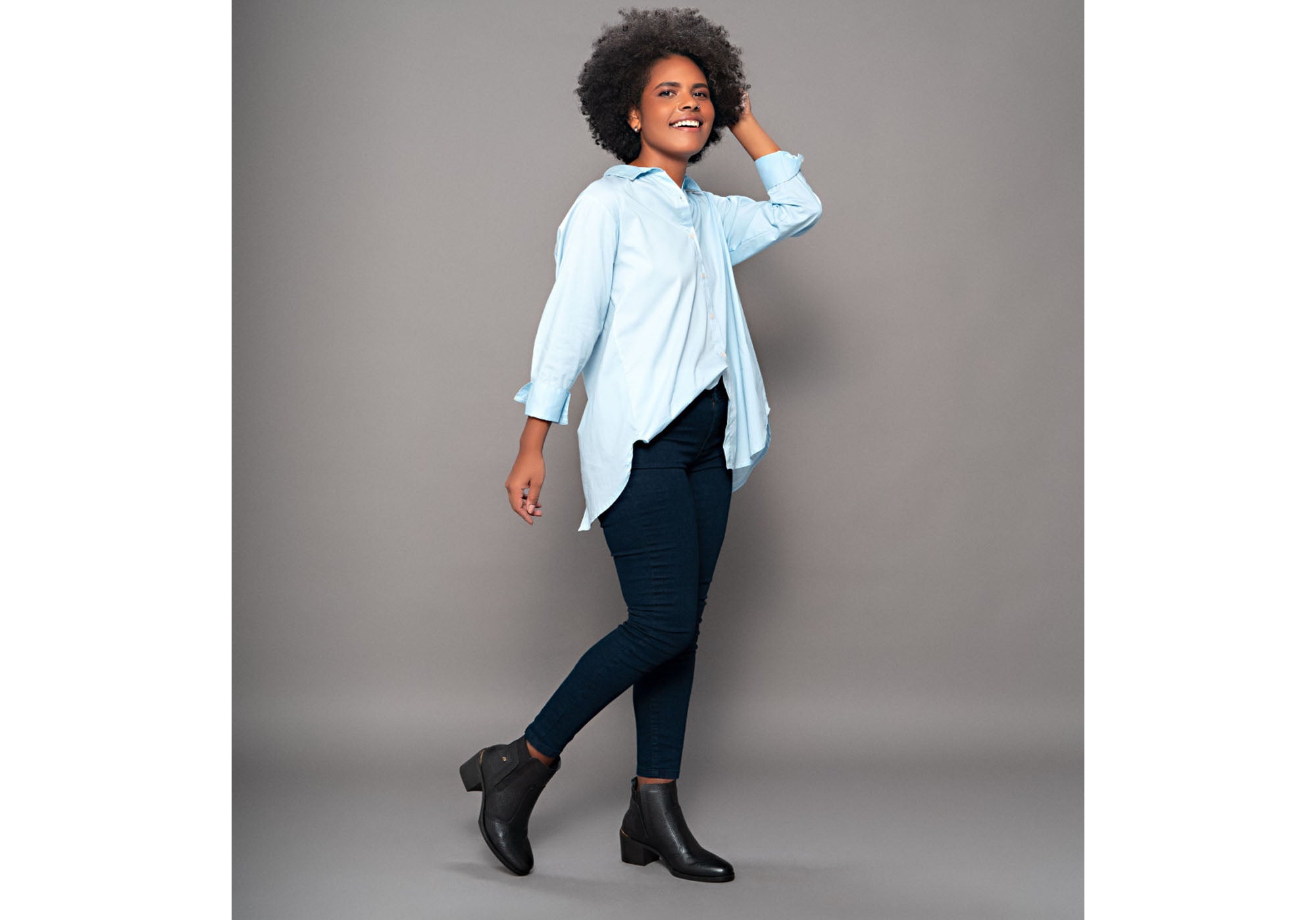 Pegada Lane Women's Mid Heel Leather Ankle Boots - Made in Brazil - Comfortable & Stylish for Work, Party & Everyday Wear