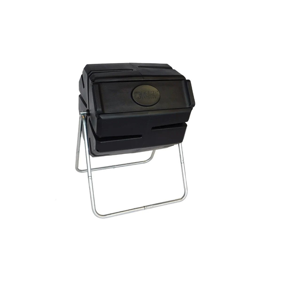 FCMP Outdoor RM4000 Roto Tumbling Composter - 37 Gallon Heavy Duty Garden Compost Bin for Organic Waste Recycling - Perfect for Backyard, Lawn & Sustainable Gardening