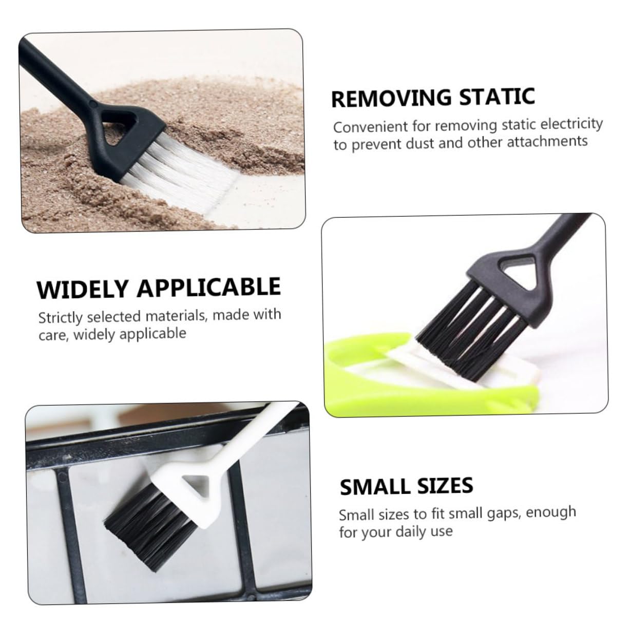 Beavorty 20 Pack Electric Shaver Cleaning Brushes - Anti Static Keyboard Brush for Computer, Laptop, Razor & Electronics - Perfect for Home, Office & Travel Use