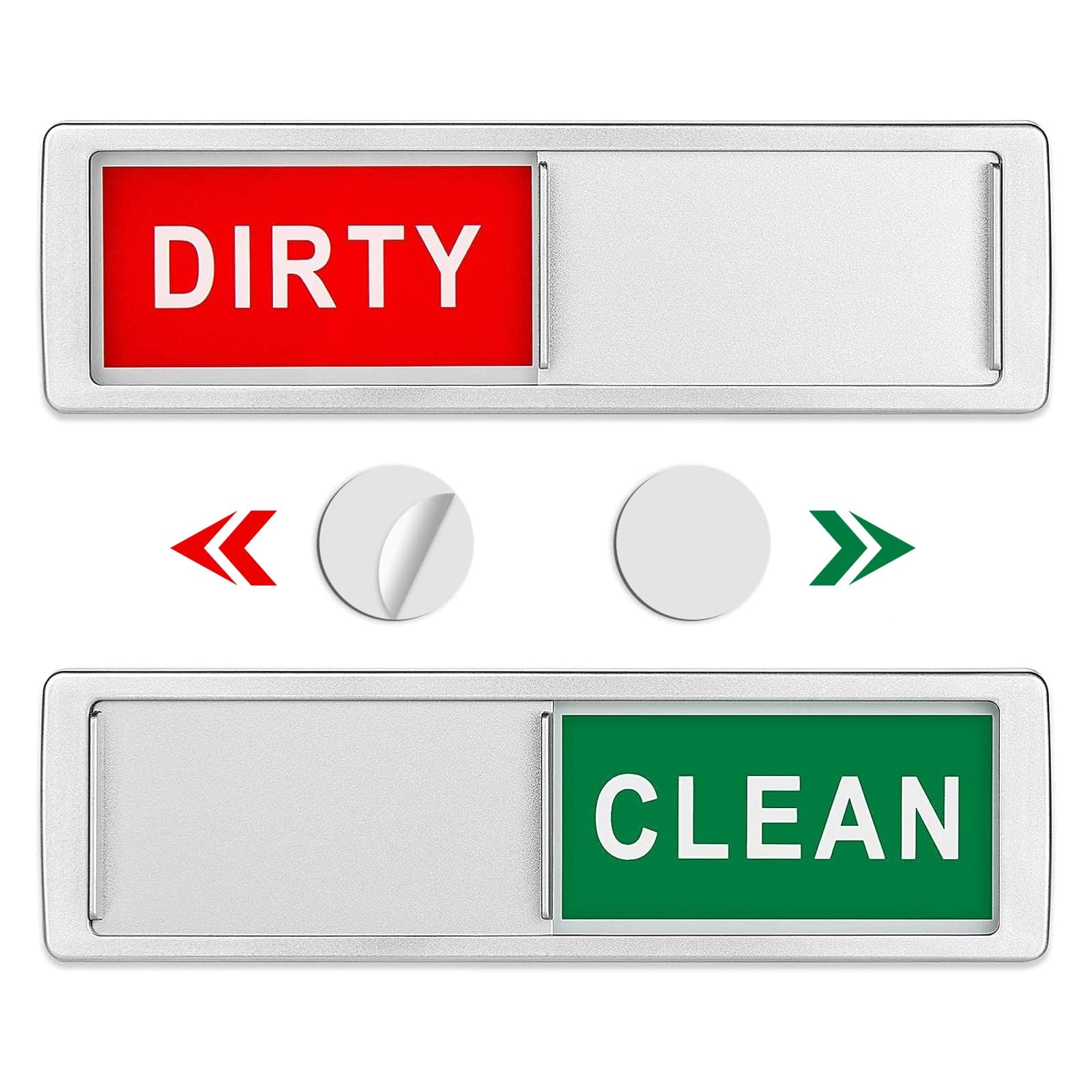 Strong Dishwasher Magnet - Clean/Dirty Sign for Kitchen & Home Decor | Durable Fridge Magnet for Dishwasher Door | Perfect for Modern Kitchens & Household Organization