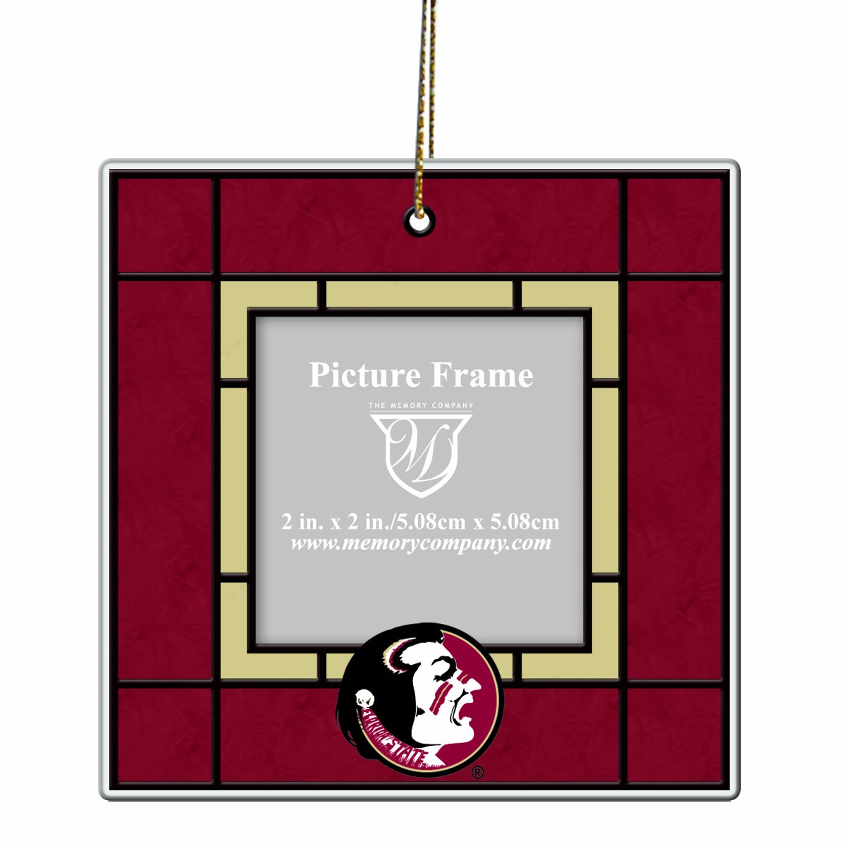 Florida State Seminoles NCAA Glass Picture Frame Ornament - Perfect for Gifts, Collectibles, and Home Decor for College Football Fans