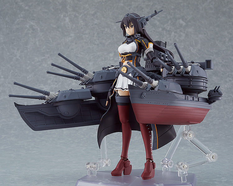 Figma #520 Nagato Kai II Kantai Collection KanColle Anime Figure - Japanese Warship Model for Collectors & Display | Perfect for Anime Fans, Gaming Rooms & Office Decor
