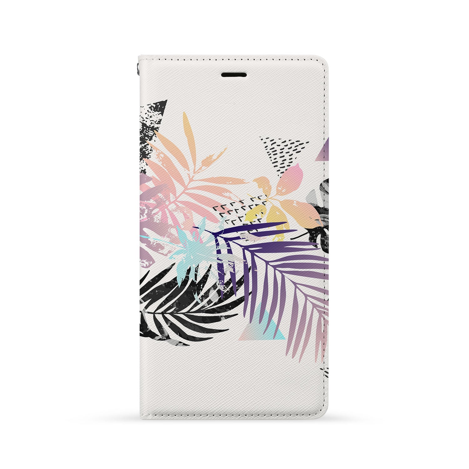 Elegant Marble Flower iPhone Wallet Case - Slim Card Holder for iPhone 12/13/Pro/Max - Perfect for Everyday Use, Travel & Shopping