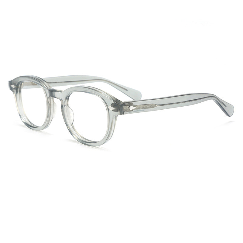 Vintage Round Retro Glasses for Men & Women - Classic 70s Style Eyewear for Reading, Fashion & Costume Parties