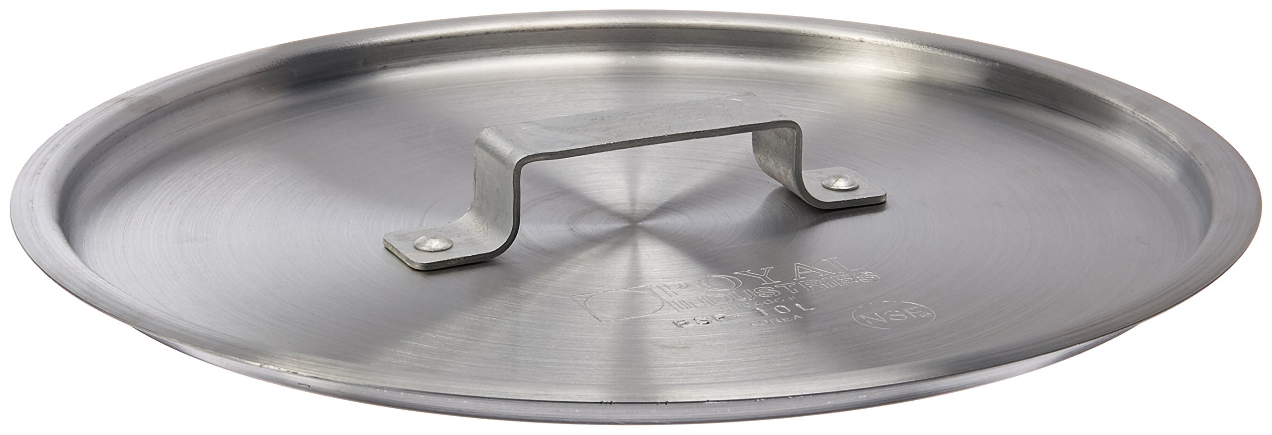 Royal Industries Aluminum Sauce Pan Cover - Premium Cookware Lid for Pots & Pans - Perfect for Cooking, Baking & Food Storage (10 Inch)