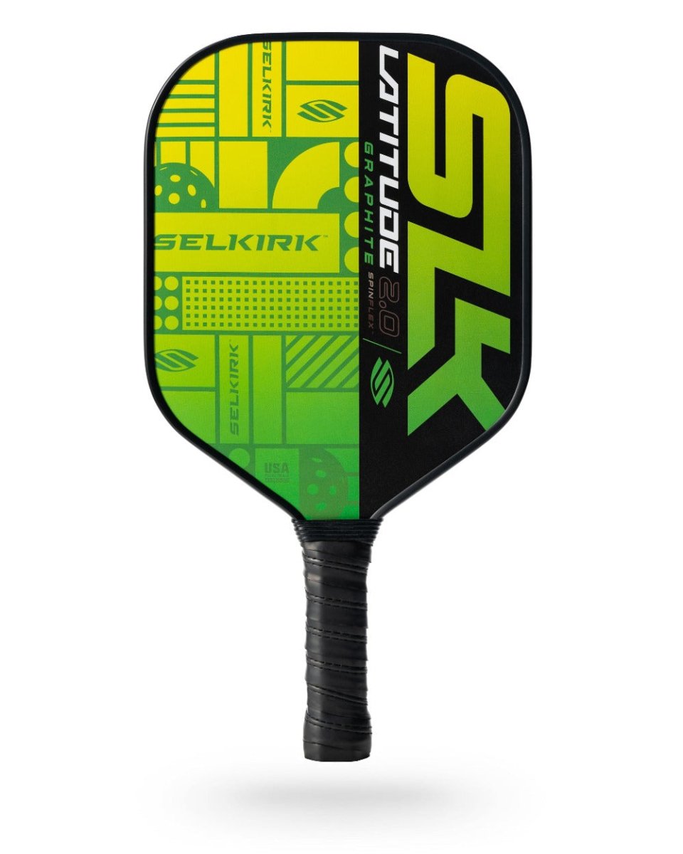 Selkirk SLK Latitude 2.0 Pickleball Paddle - Premium Graphite Paddle for Control & Power | Perfect for Indoor & Outdoor Pickleball Games, Tournaments & Practice