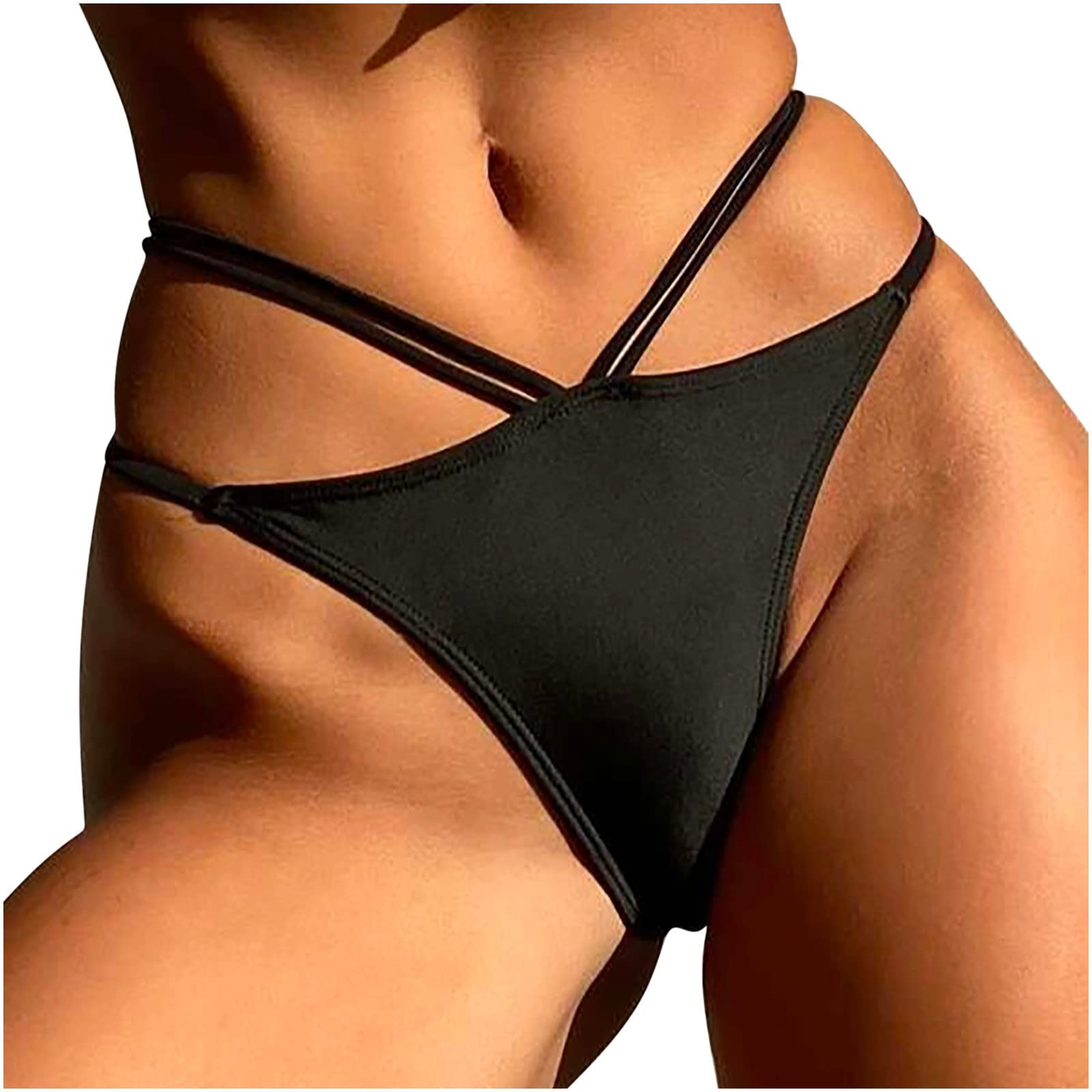 Sexy Moxiu G-String Thongs for Women - Low Rise Cheeky Lingerie Panties | Perfect for Date Night, Boudoir & Sensual Occasions