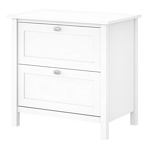 Scranton & Co Broadview 2-Drawer File Cabinet - Pure White Office Furniture for Home & Business Organization | Perfect for Documents, Files & Office Supplies Storage