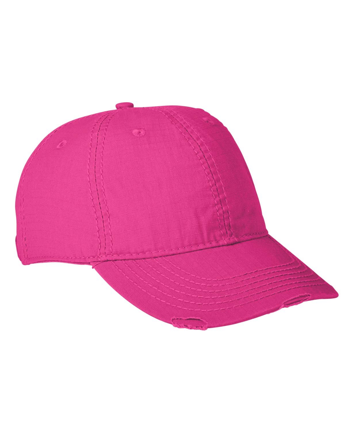 Adams Distressed Image Maker Cap - One Size, Pink Vintage Baseball Hat for Men & Women - Perfect for Casual Wear, Street Style & Outdoor Activities