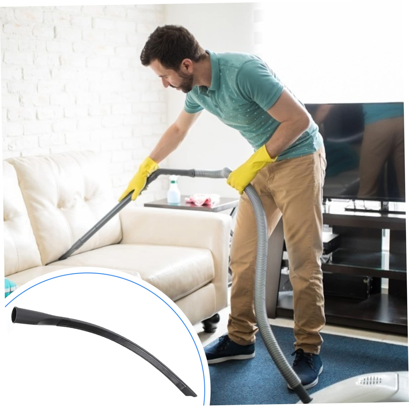 Baluue Flexible Vacuum Crevice Tool - Dryer Vent & Tight Space Cleaning Attachment for Vacuum Cleaners - Perfect for Home, Car, and Appliance Maintenance