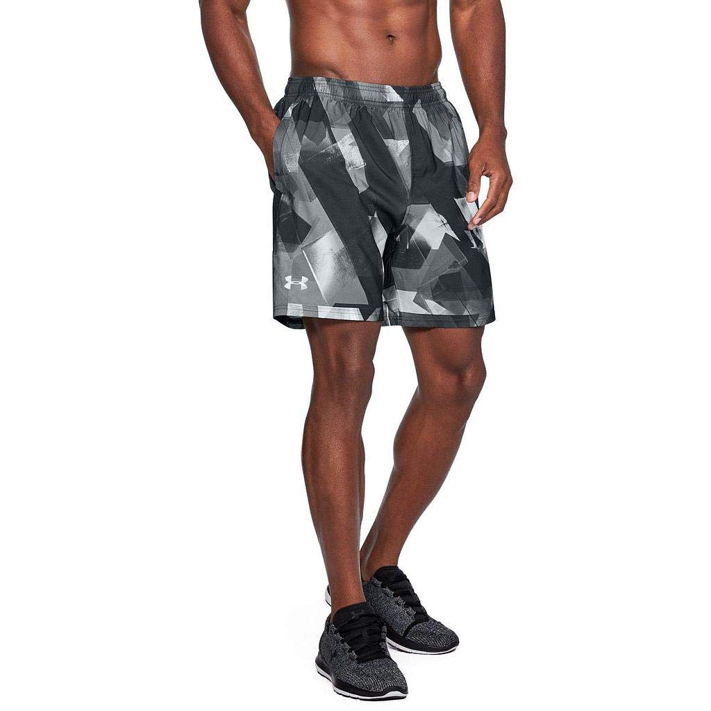 Under Armour Men's Launch Printed 7'' Running Shorts - Lightweight, Quick-Dry Workout Shorts for Gym, Jogging & Training