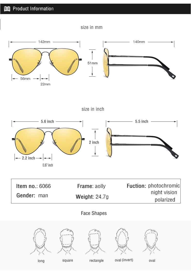 Aidien Men's Full Rim Square Aluminum Magnesium Reading Glasses & Sunglasses D8177 - Lightweight Eyewear for Reading, Driving & Outdoor Activities
