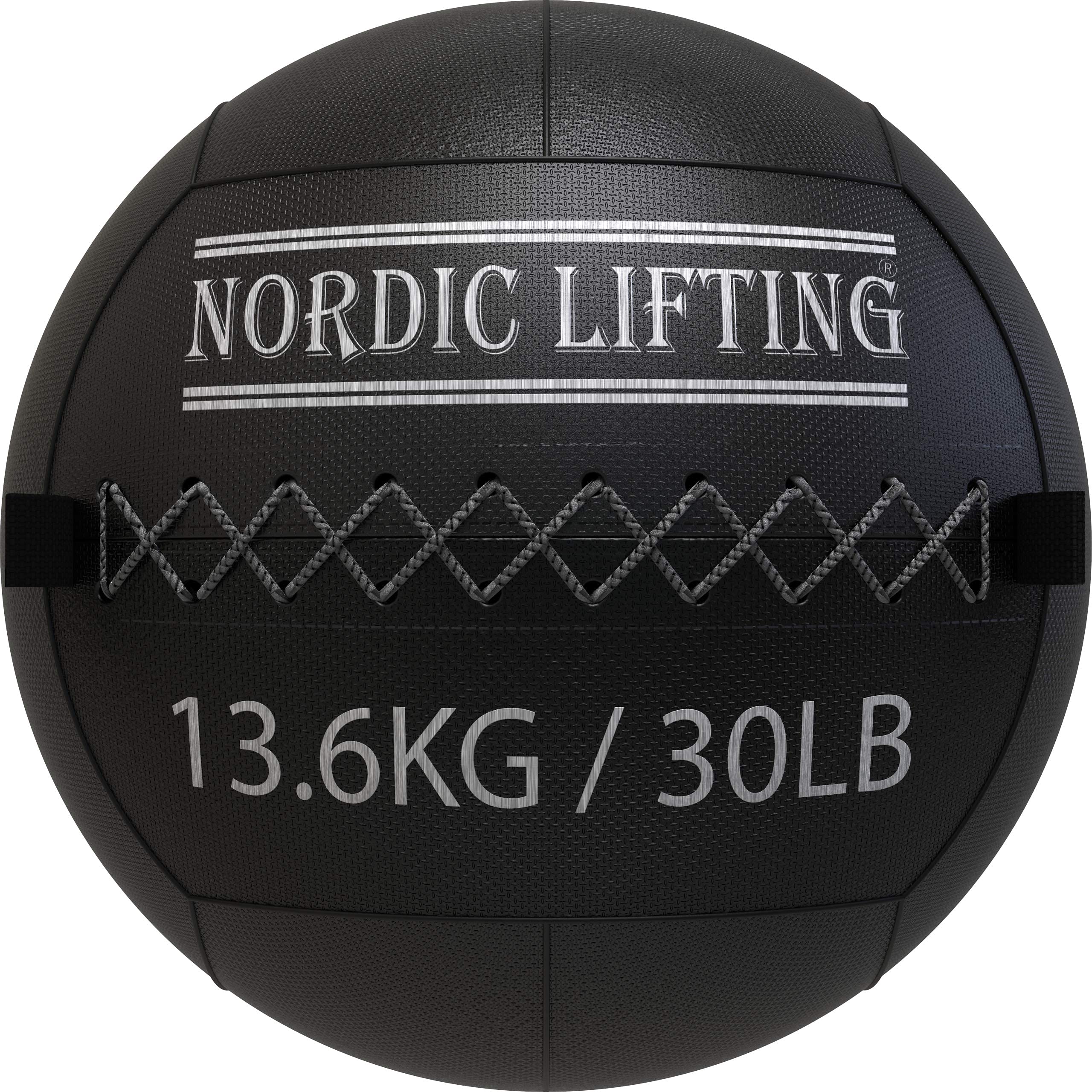 Nordic Lifting Wall Ball for CrossFit & Fitness Training - Premium Medicine Ball for Gym, Strength & Conditioning Workouts - Perfect for CrossFit WODs, Slam Ball Exercises & Functional Training