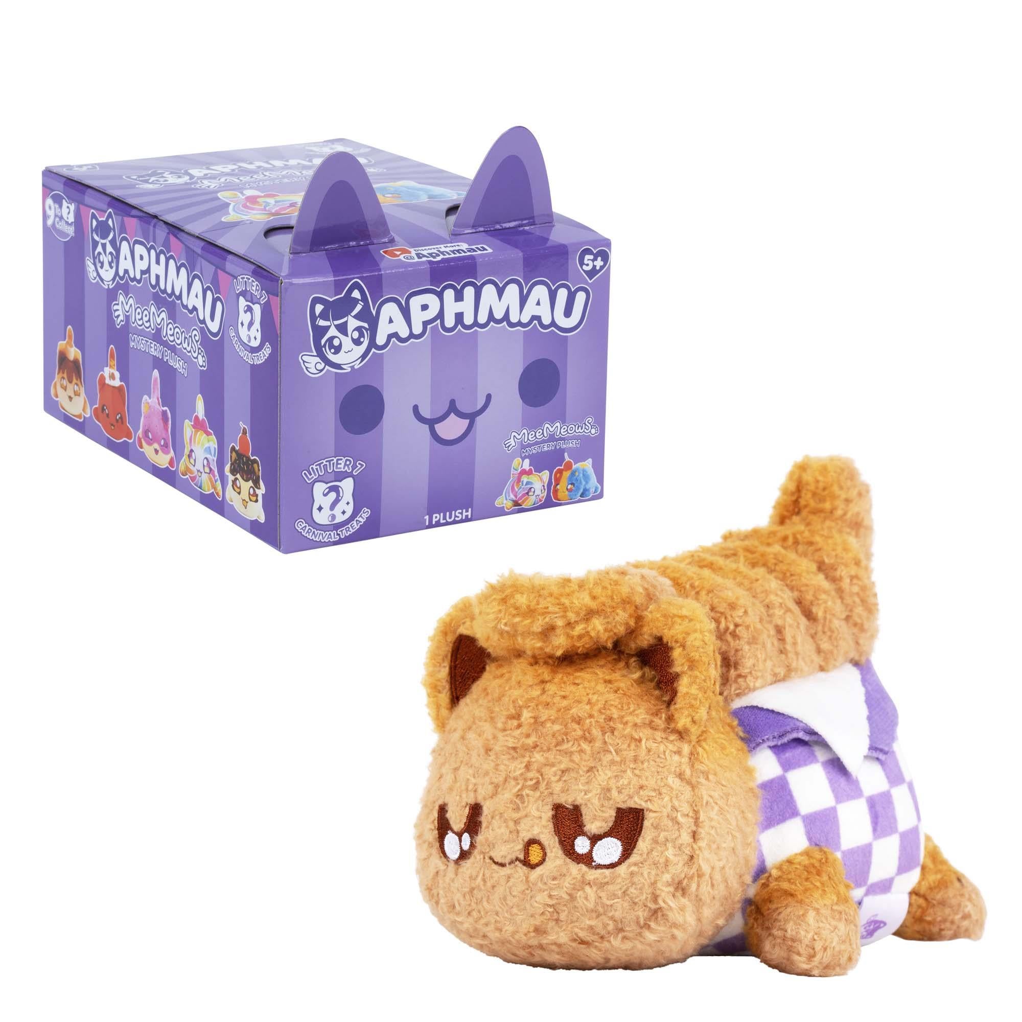 Aphmau MeeMeows 6-Piece Mystery Blind Box Collection - Carnival Treats Edition | Fun Surprise Toys for Kids, Collectors & Party Favors | Perfect for Birthday Gifts, Classroom Rewards & Anime Lovers