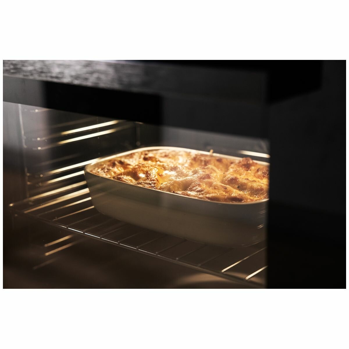 Haier 60cm Double Oven HWO60B7EX2 - Built-in Electric Oven with Convection Cooking for Baking, Roasting & Entertaining | Perfect for Kitchens, Restaurants & Home Chefs
