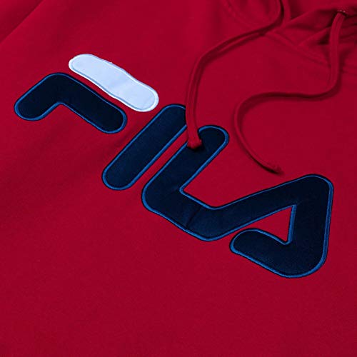 Fila Big and Tall Men's Fleece Hoodie - Warm Winter Pullover Sweatshirt for Casual Wear & Outdoor Activities