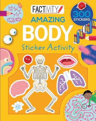 Factivity Softcover Activity Book - Amazing Human Body Facts for Kids | Fun Learning & Interactive Educational Games | Perfect for Homeschooling & Classroom Activities