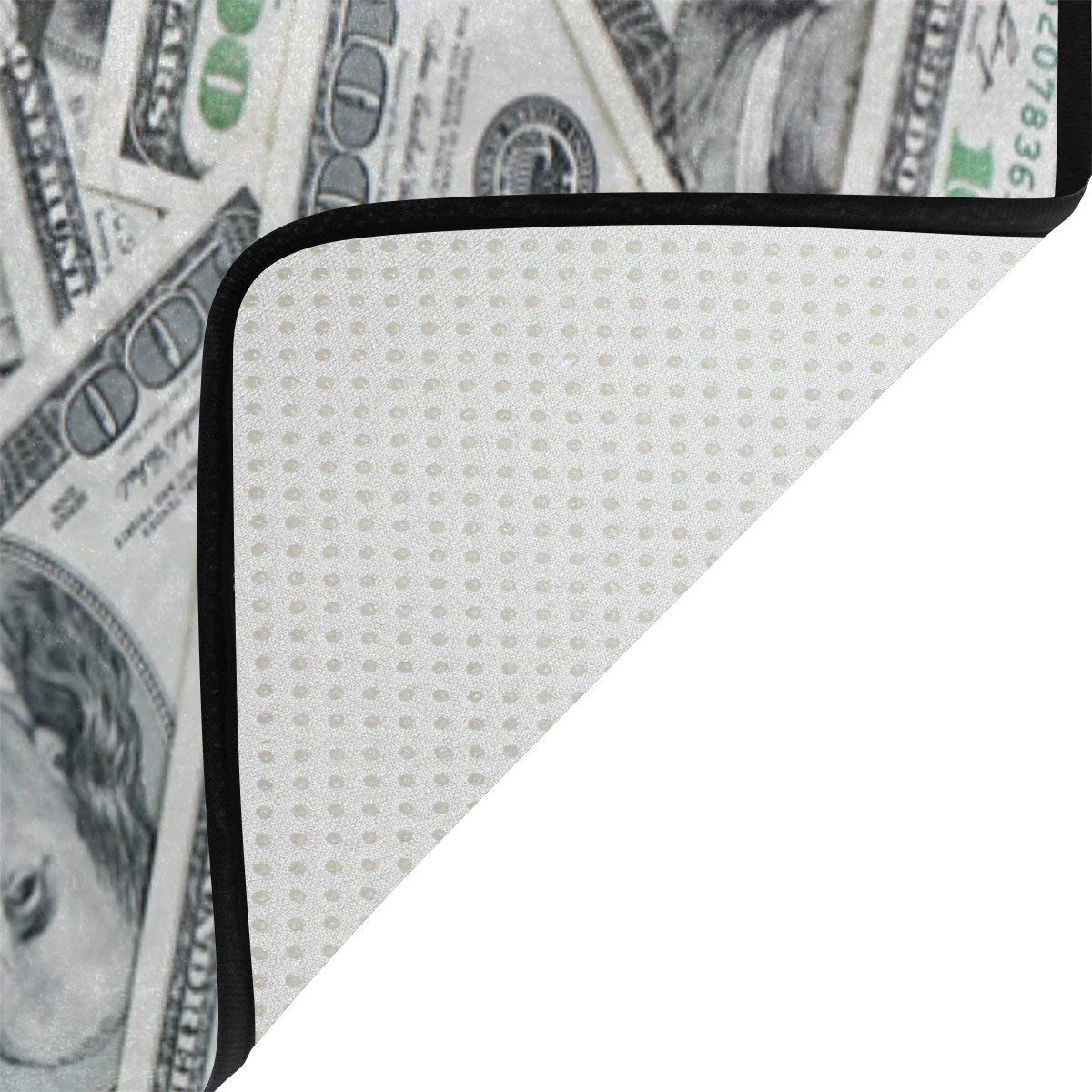ALAZA Funny Dollar Money Print Area Rug - 5'3