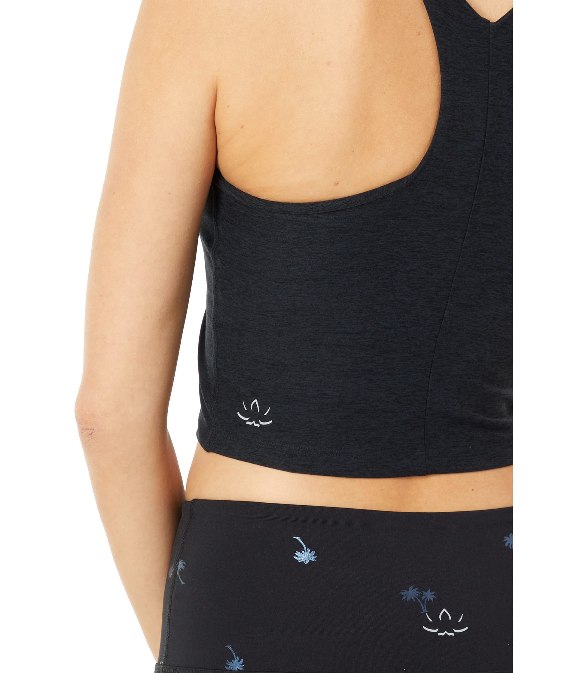 Beyond Yoga Women's Spacedye Focus Cropped Tank - Soft Workout Top for Yoga, Gym & Running - Breathable & Stretchy Activewear for Women