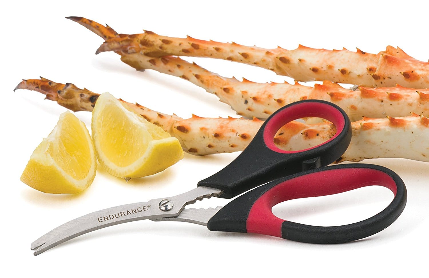 Premium Stainless Steel Seafood Scissors - Heavy Duty Kitchen Shears for Crab, Lobster, Shellfish - Perfect for Cracking Shells & Food Prep - Ideal for Home Cooking, Restaurants, and Seafood Lovers