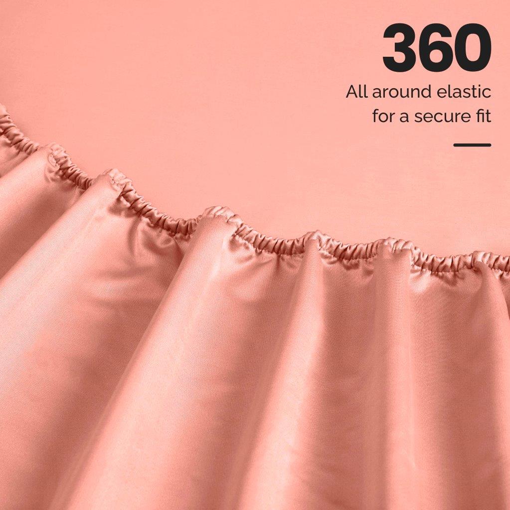 Premium 1500 Thread Count Egyptian Cotton Sheet Set - Eco-Friendly, Breathable & Hypoallergenic - Perfect for Luxury Bedding & Hot Sleepers