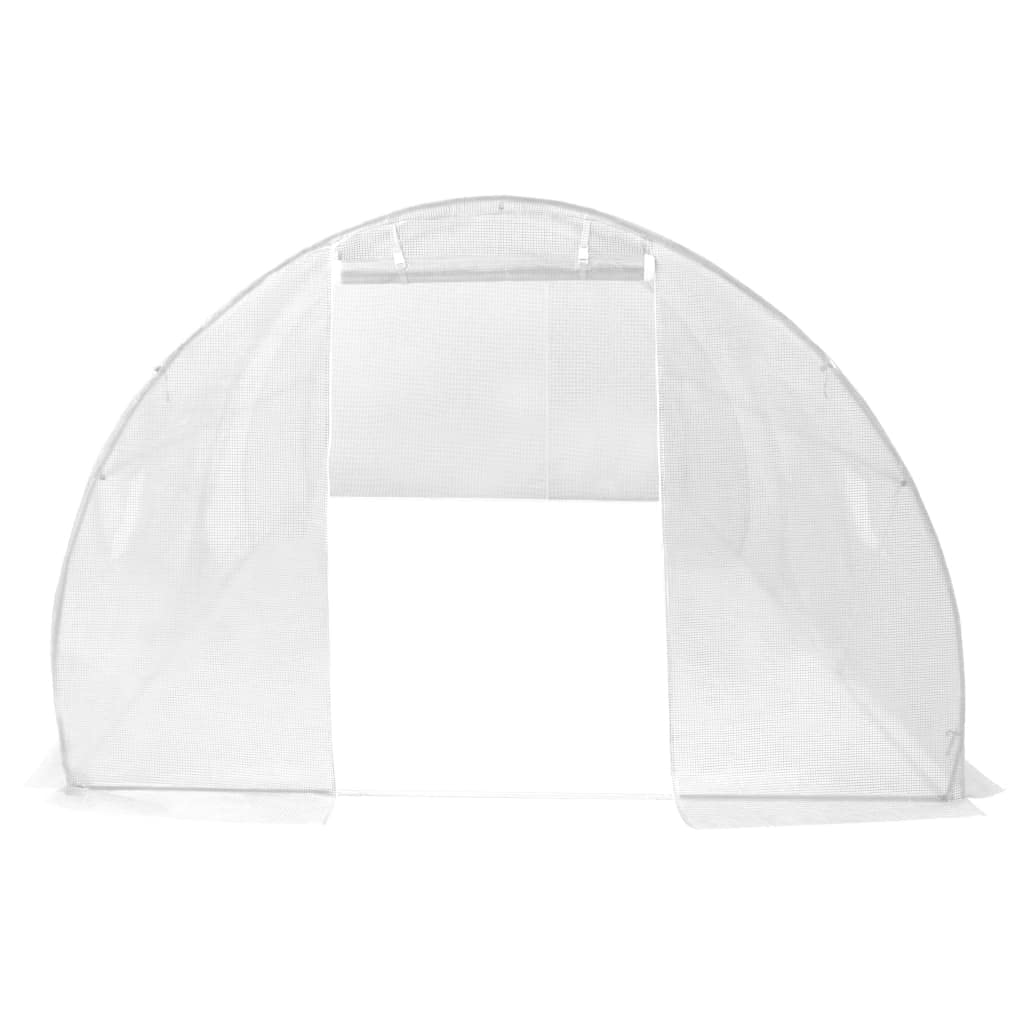 Heavy Duty Walk-in Greenhouse for Outdoor Gardening - Large 193.8ft² Steel Frame Tunnel Greenhouse (236.2