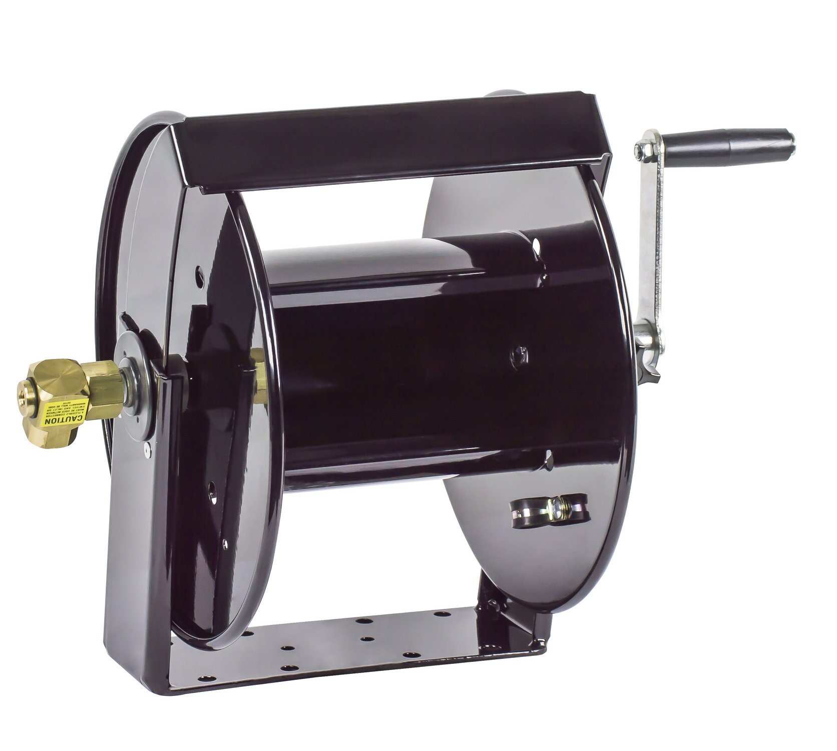 Coxreels SM12-3-100 Swivel Mount Hand Crank Hose Reel - 3/8