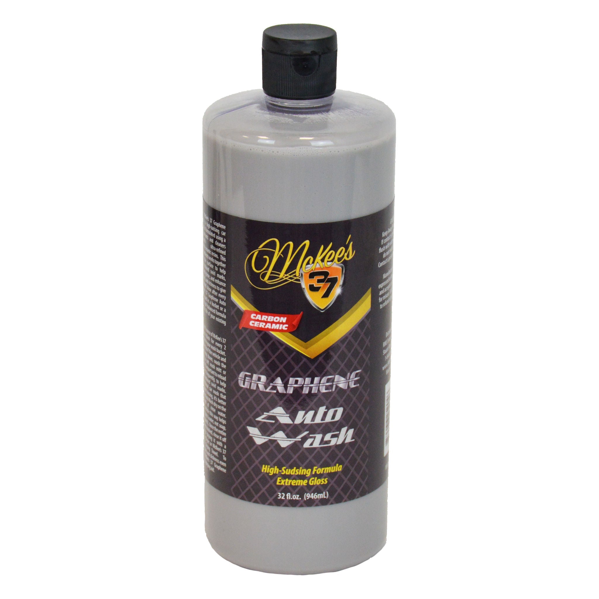 McKee's 37 Graphene Infused Car Wash Soap - Premium Auto Detergent for Shine & Protection | Ideal for Hand Washing Cars, Trucks & Motorcycles