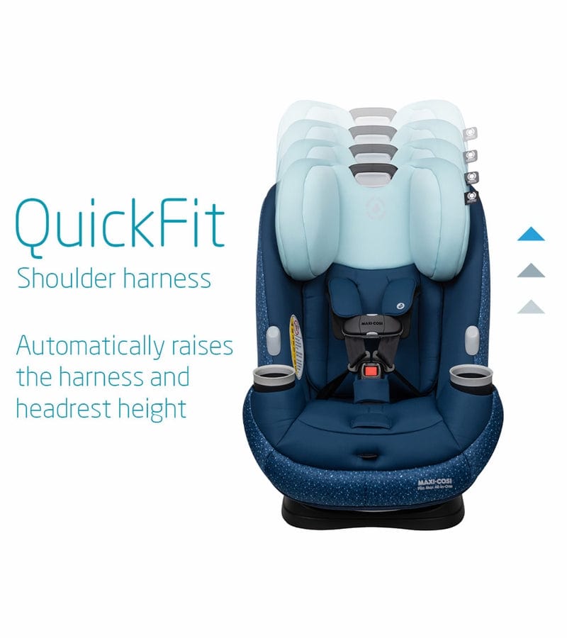 Maxi Cosi Pria Max All-in-One Convertible Car Seat for Infants & Toddlers - 3-in-1 Rear/Front Facing & Booster - Premium Safety & Comfort - Perfect for Travel & Daily Commutes