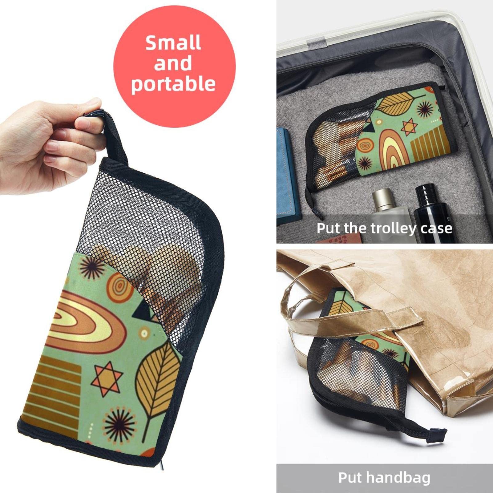 12-Piece Makeup Brush Organizer Bag with Floral Design - Portable Cosmetic Brush Holder Case for Travel & Home Storage | Perfect for Makeup Artists & Beauty Enthusiasts