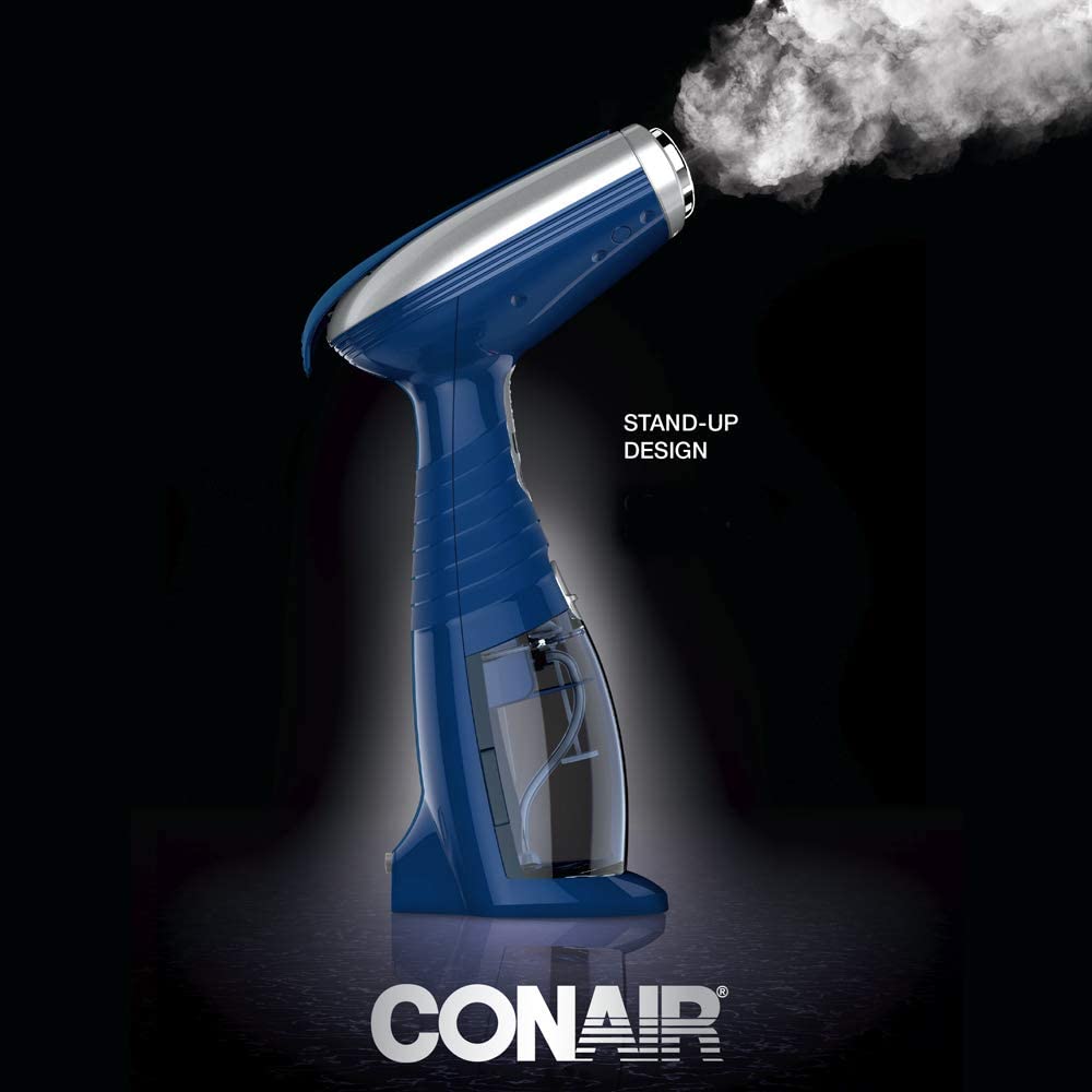CONAIR Turbo Extreme Steam Handheld Garment Steamer GS38C - Portable Travel Clothes Steamer for Wrinkles, Quick Heating - Perfect for Home, Office & Travel Use