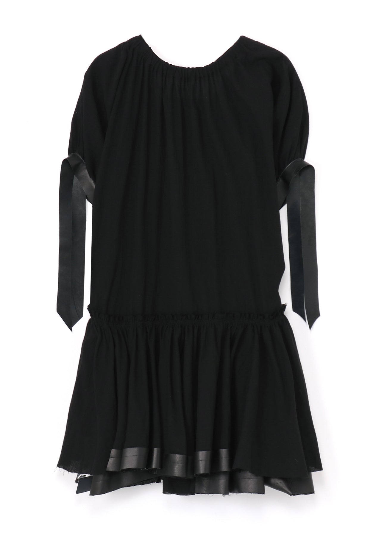 Breathable Cotton Linen Rayon Gathered Dress for Women - Perfect for Summer Outfits, Beach Vacations & Casual Wear