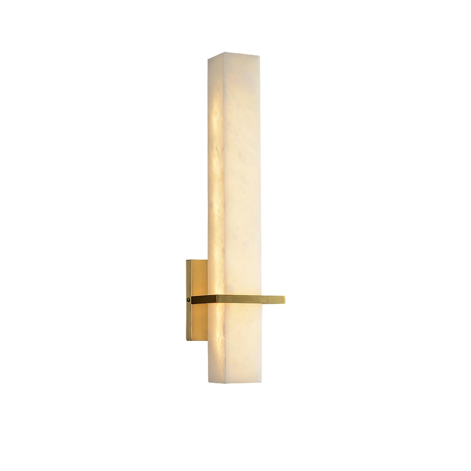 Elegant Milan Wall Sconce Light Fixture - Modern Brass Wall Lamp for Living Room, Bedroom & Hallway Lighting Decor