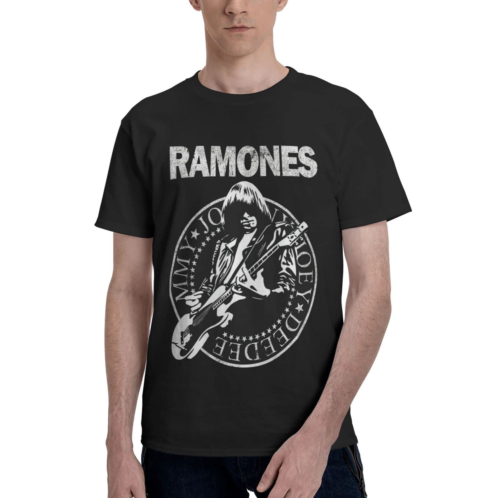 Men's Custom Round Neck Short Sleeve T-Shirts - Breathable Cotton Workwear Tees for Casual Wear, Gym & Outdoor Activities