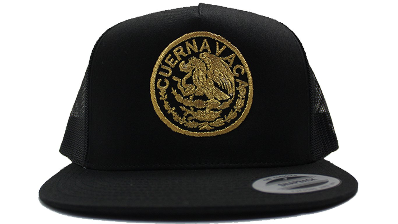Authentic Mexican Seal Mesh Snapback Hat by Yupoong - Adjustable Baseball Cap for Men & Women - Perfect for Streetwear, Hip Hop Fashion & Outdoor Activities