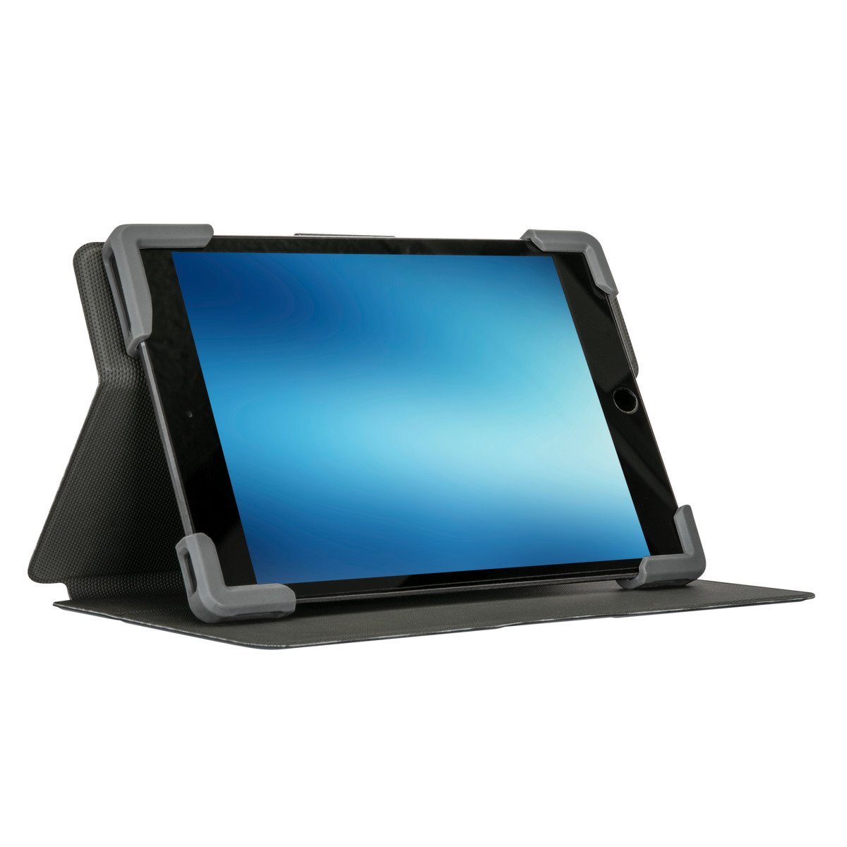 Safe Fit™ Universal 7-8.5 Inch 360° Rotating Tablet Case - Blue | Protective Cover for iPad, Samsung Galaxy Tab, Fire HD | Perfect for Home, Office & Travel Use