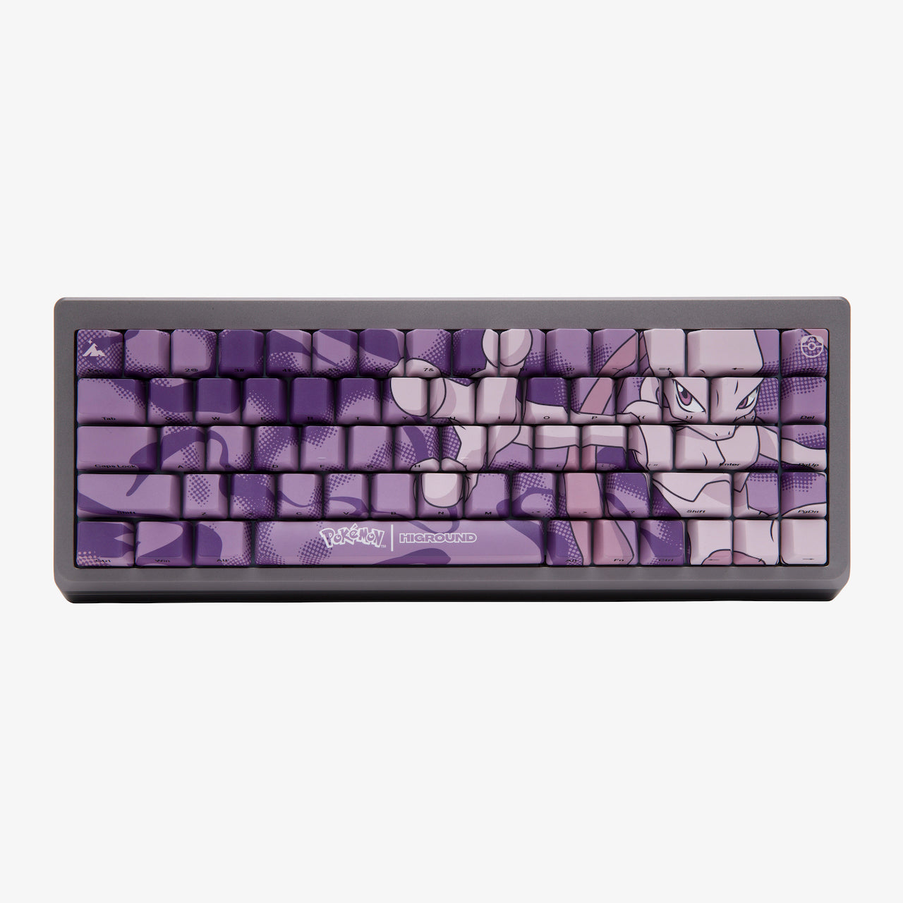 Pokémon HG Summit 65 Keyboard 2.0 - Mewtwo Themed Mechanical Gaming Keyboard for PC & Mac - Perfect for Gaming, Typing & Esports Tournaments